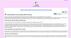 Desktop Screenshot of dogplay.com